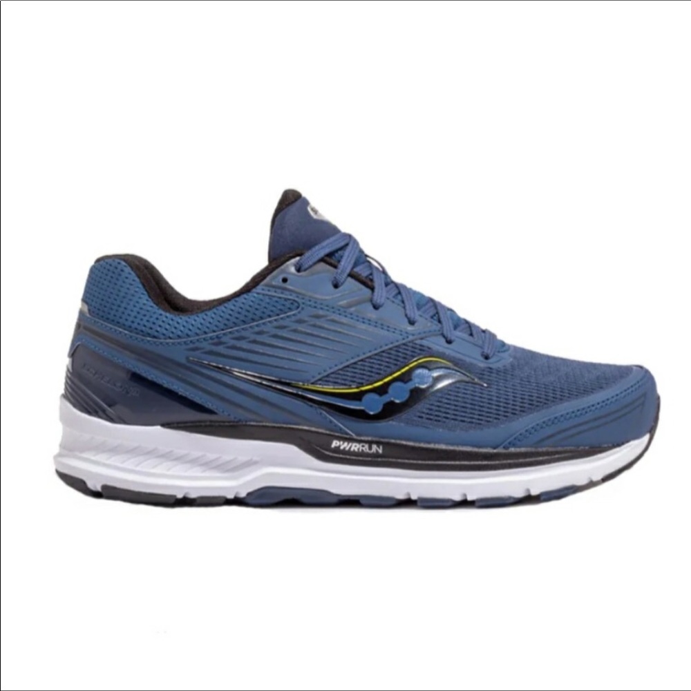 Saucony Echelon 8 Mens Athletic Sneakers  Running Shoes Size 11 Storm Black